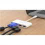 D-Link | 3-in-1 USB-C to HDMI/VGA/DisplayPort Adapter | DUB-V310 | USB hub | Warranty month(s) | USB Type-C - 4